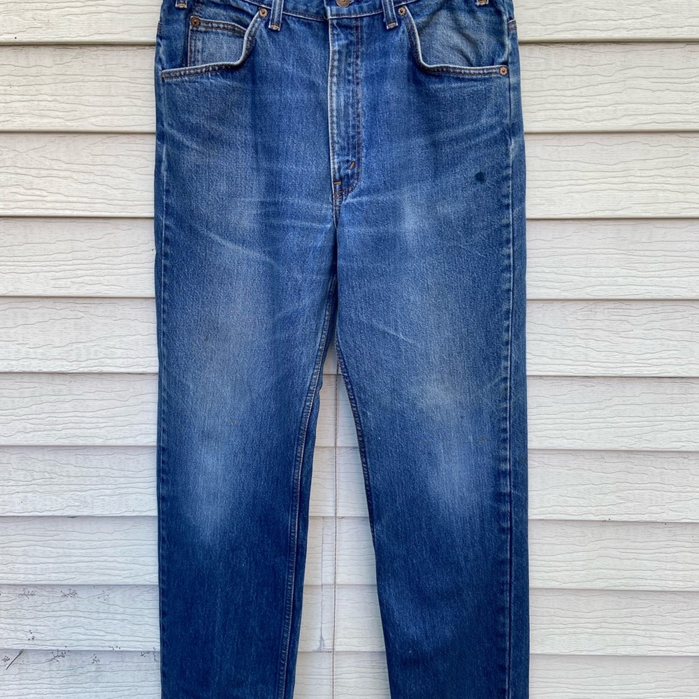 Levi's 505 Blue Jeans Classic Denim